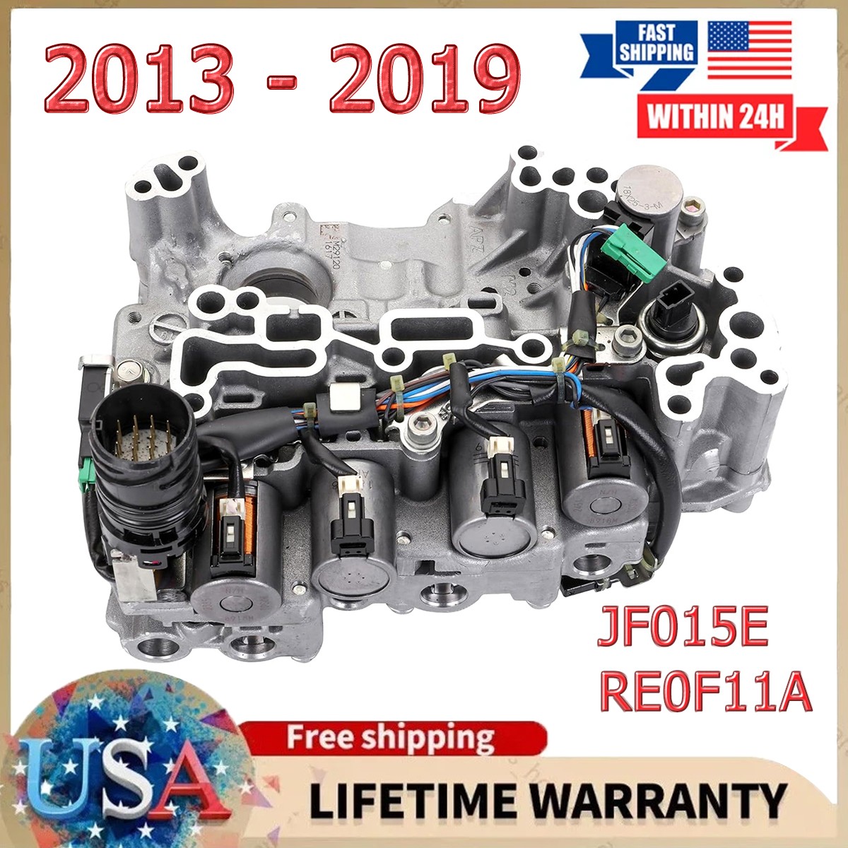 OEM RE0F11A JF015E CVT Transmission Valve Body for Nissan Sentra 1.8L Versa 1.6L