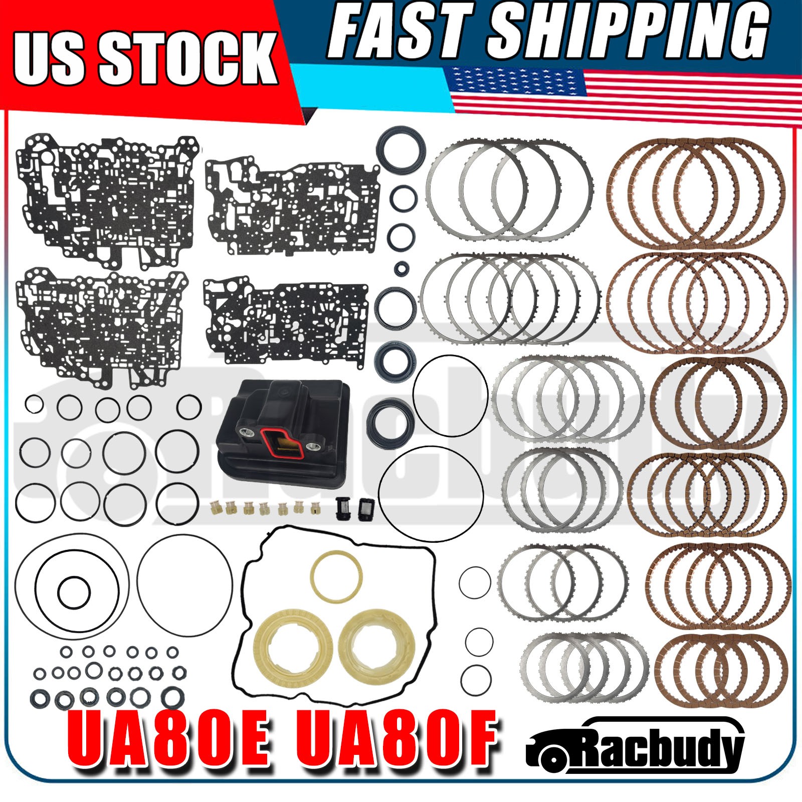 Transmission Master Rebuild Kit UA80E UA80F For Toyota Camry Highlander Lexus