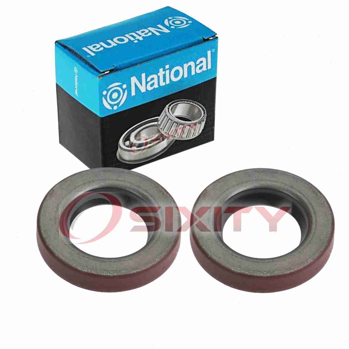2 pc National Rear Wheel Seals for 1960 Ford Starliner Driveline Axles lm