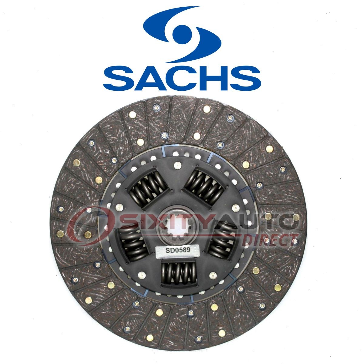 SACHS Clutch Friction Disc for 1975-1980 Ford Granada 4.1L 5.0L L6 V8 – qx