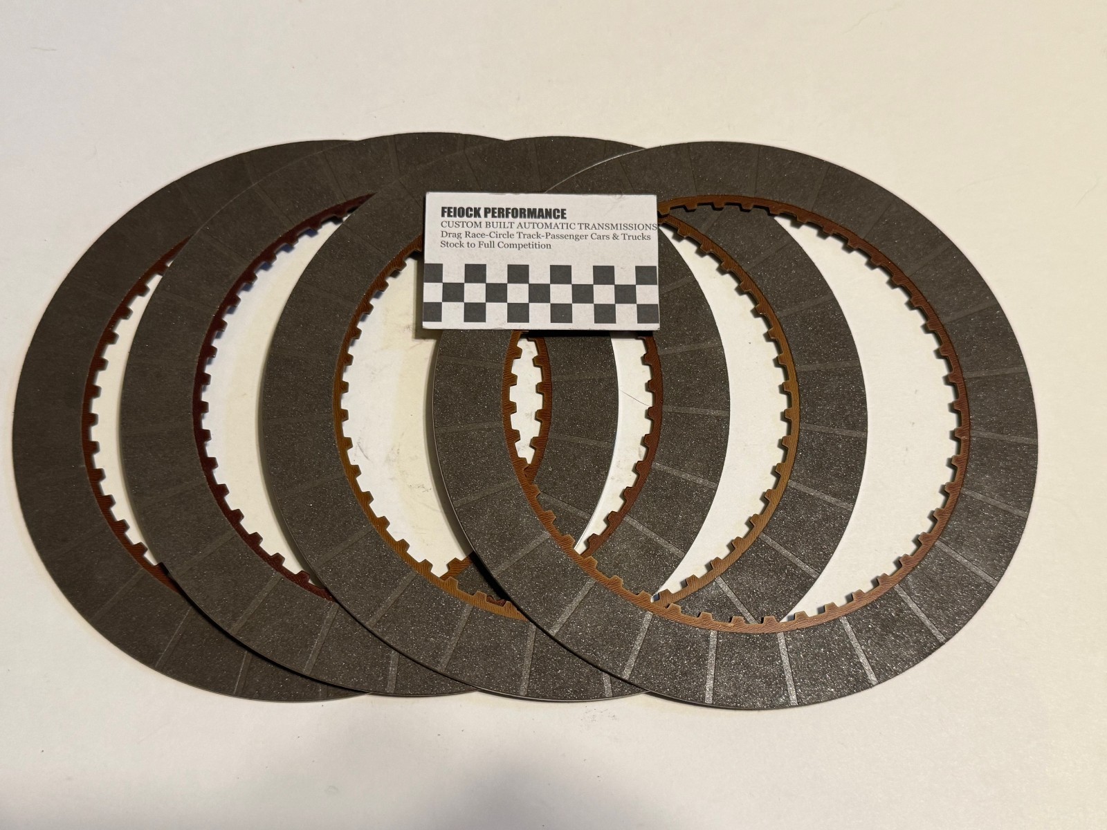 TH400 / 4L80E – Intermediate Clutch Plate Kit – 4 High Energy Frictions – .071″