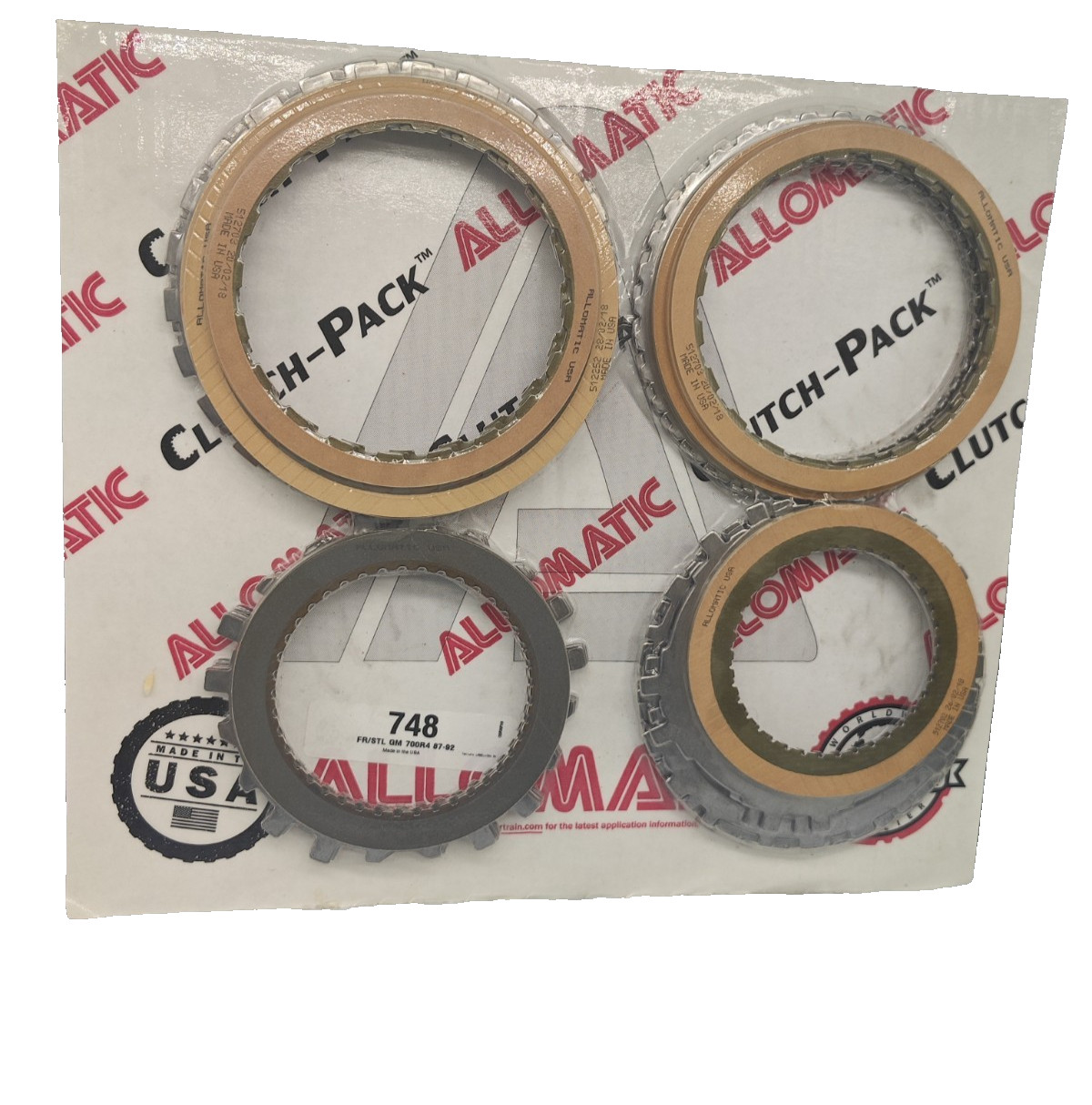 . for GM 700 700R4 Friction Clutches + steel Plates kit 1987-1992