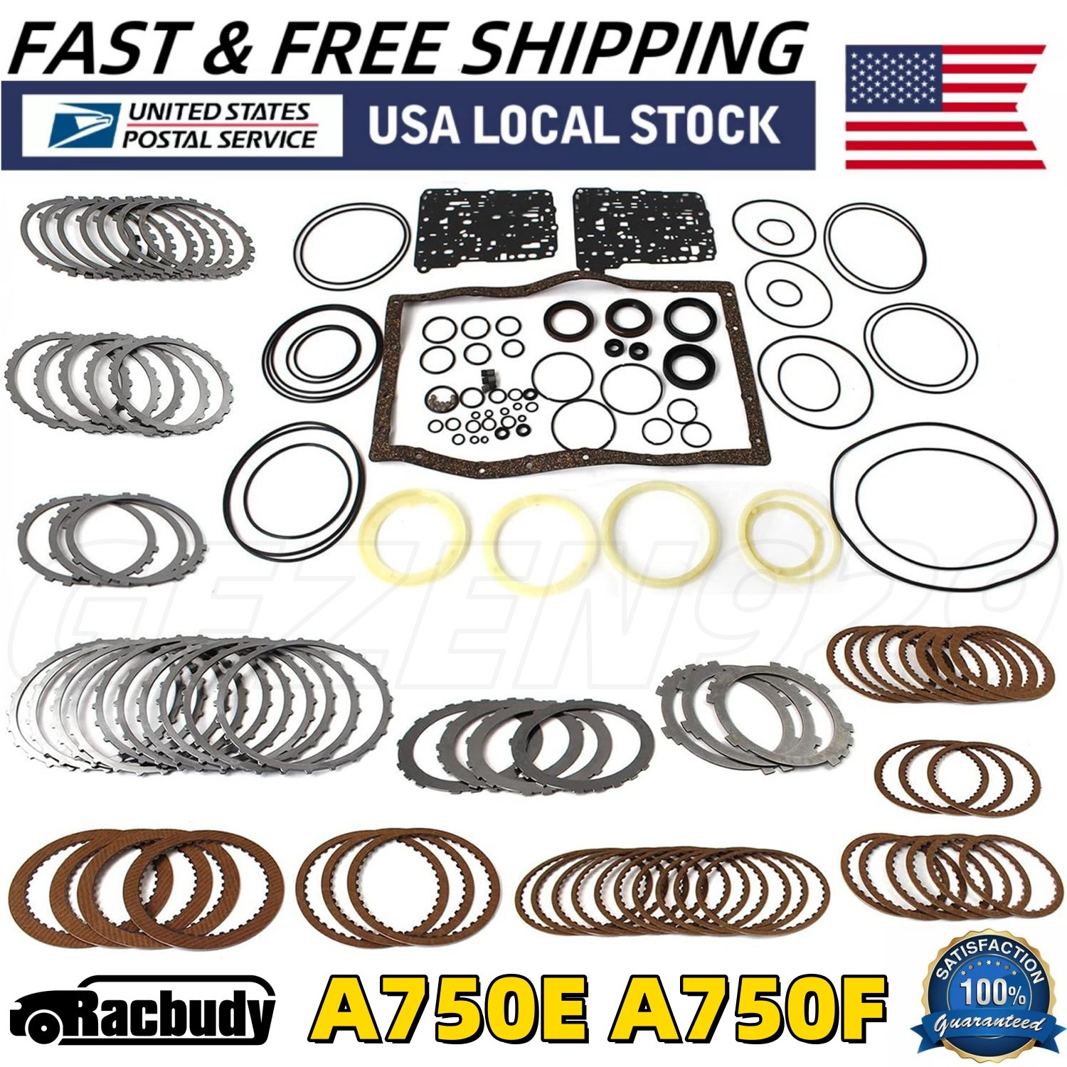 New A750E A750F Transmission Master Overhaul Rebuild Kit For Toyota GX470 Tundar
