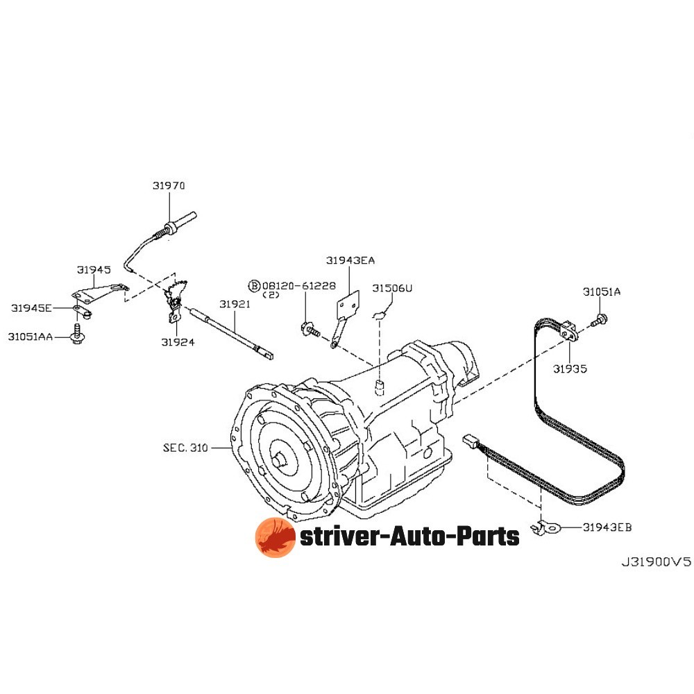 NEW OEM AUTO Trans Speed Sensor For NISSAN 370Z 350Z INFINITI QX80 QX70 QX56