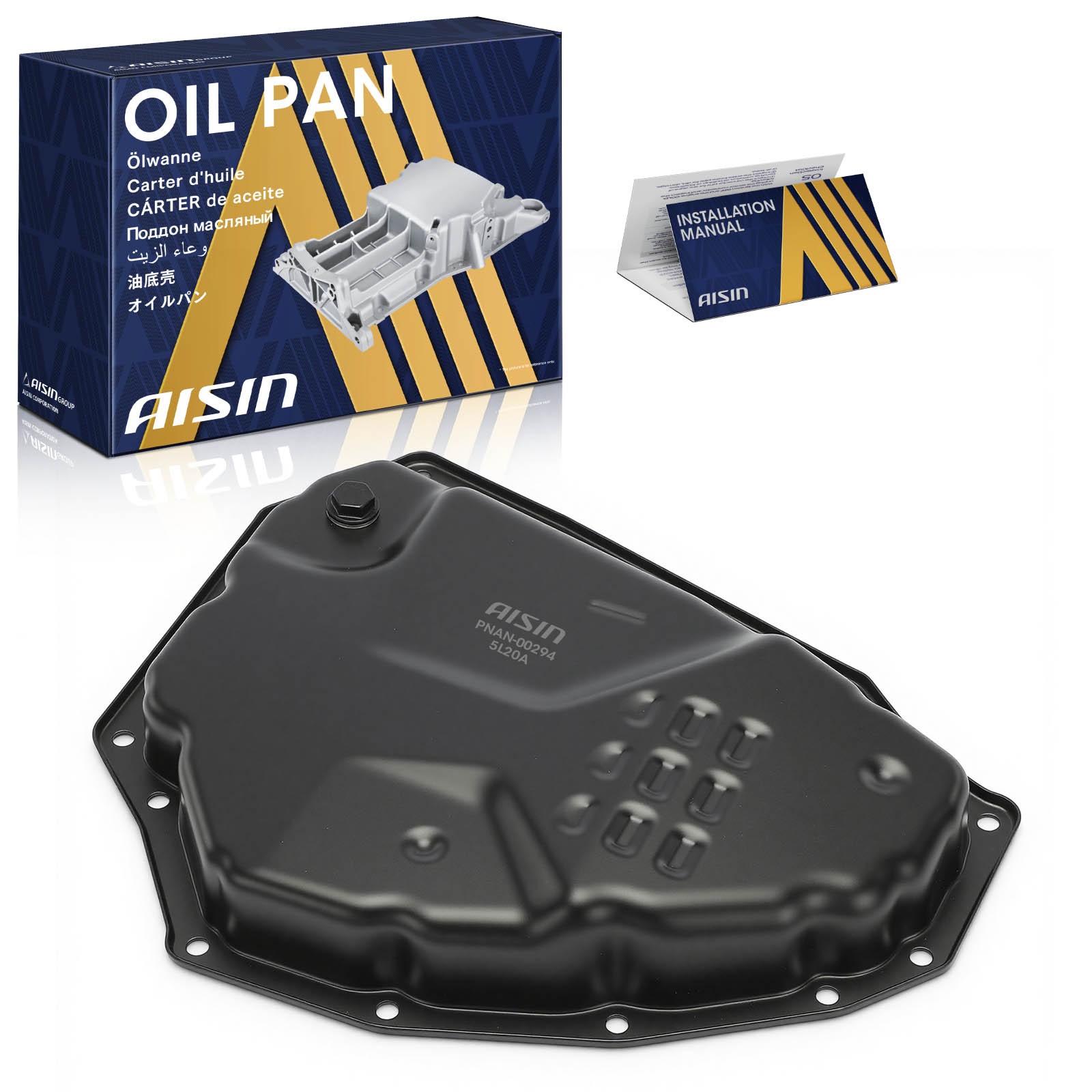 AISIN PNAN-00294 Transmision Oil Pan for Nissan Kicks 2019 L4 1.6L