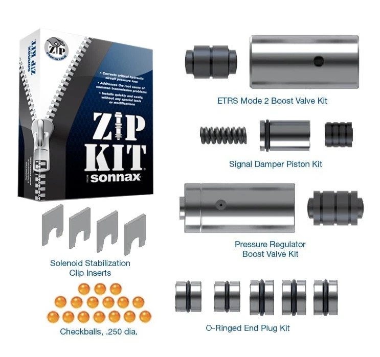 .For Sonnax GM 9T45 9T50 9T60 9T65 Zip Kit®, 9T45-ZIP