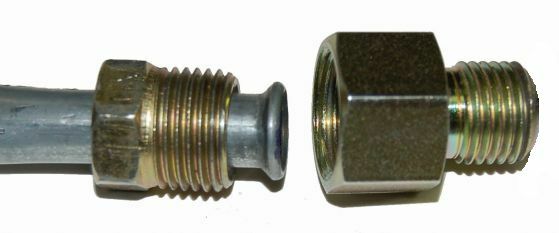 . 4L60E 4L80E Cooler Line Fitting delete quick connect fitting eliminator 31284G