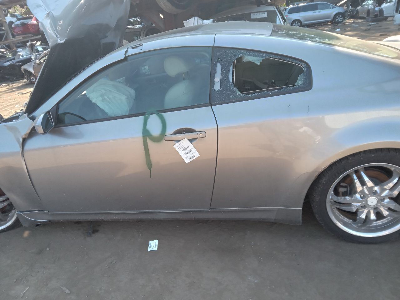 Automatic Transmission From 10/03 RWD 2 Door Coupe Fits 04 INFINITI G35 370237
