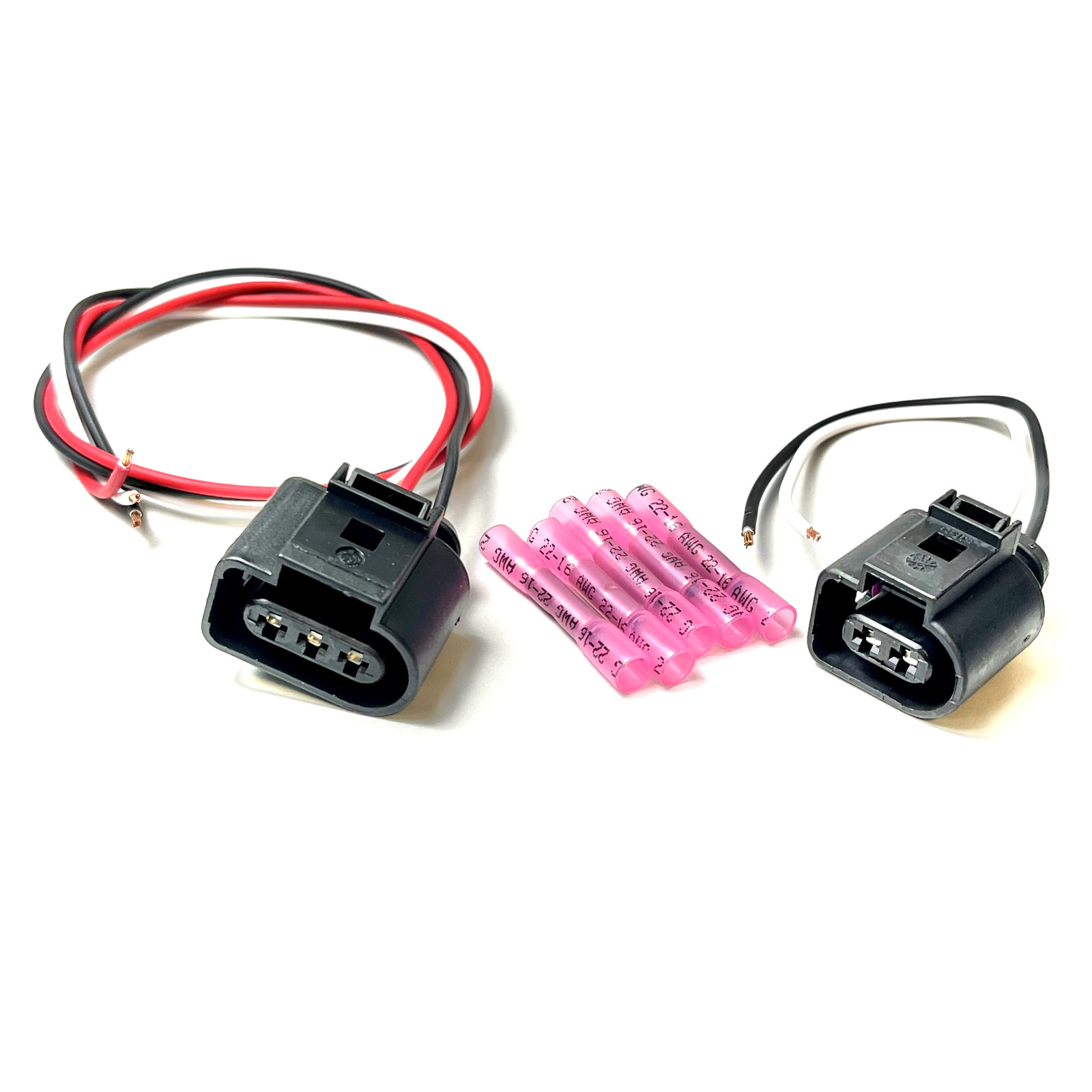 2x Auto Trans Output/Input Vehicle Speed Sensor Connectors Repair Kit Golf Jetta