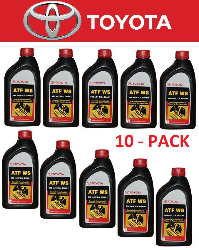 10-Quart Genuine ATF WS Automatic Transmission Fluid ATFWS For Toyota Lexus