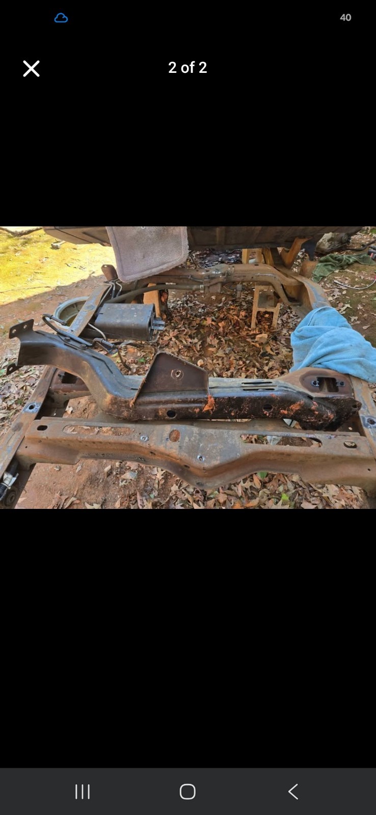 s10 transmission crossmember