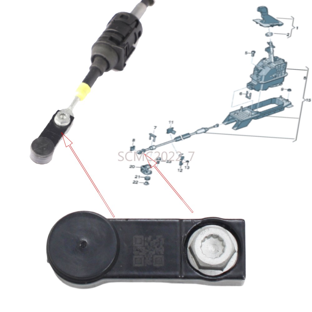 Automatic Transmission Shifting Mechanism For VW Jetta Tiguan AUDI TT 09G321397A