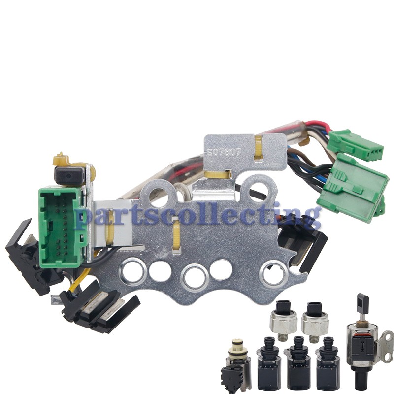 CVT Transmission Valve Body Solenoid Sensor Kit JF011E RE0F10A F1CJA For Nissan