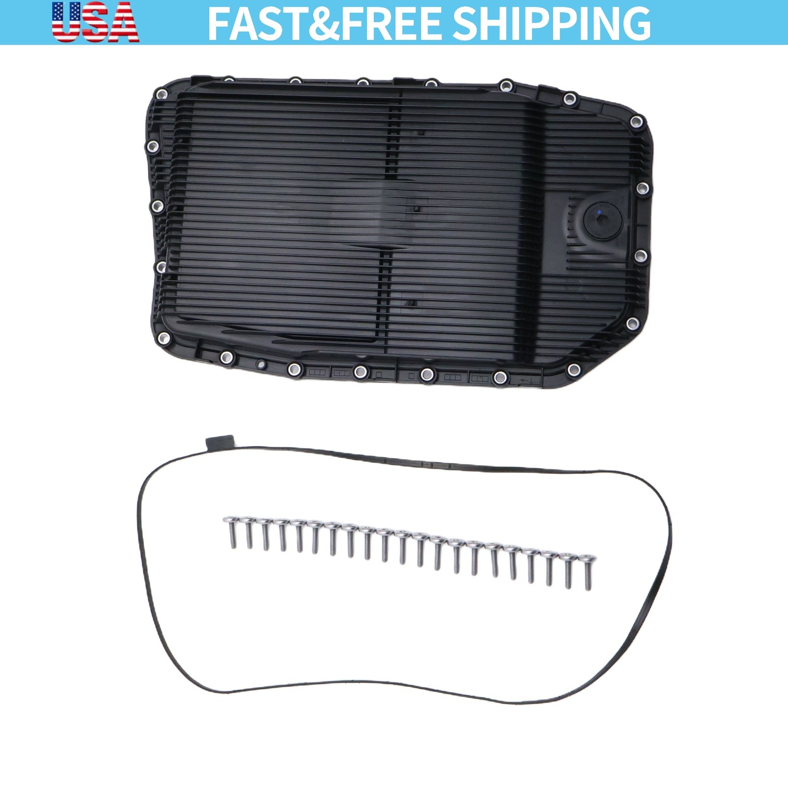 LR007474 Trans Oil Pan Kit Filter Assembly For Jaguar XJ XJ8 2004-2012