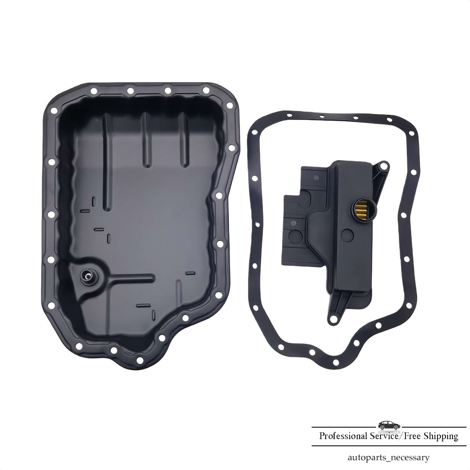 Transmission Oil Pan w/Gasket＆Filter Fit Scion tC Toyota Camry Highlander Sienna