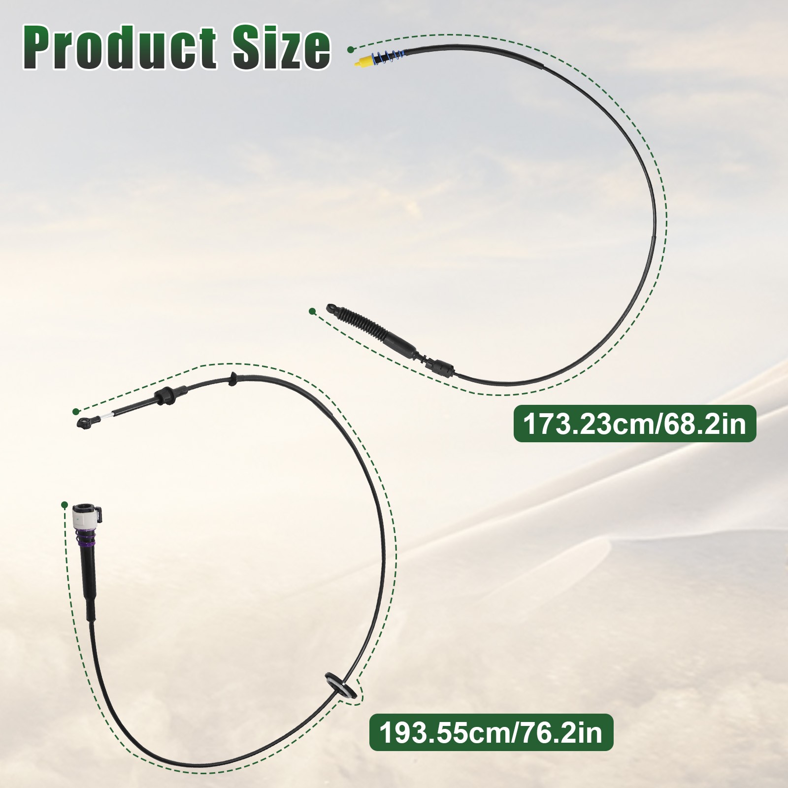 Automatic Transmission Shifter Cable for GMC Yukon 2000-2005 2006 88967320