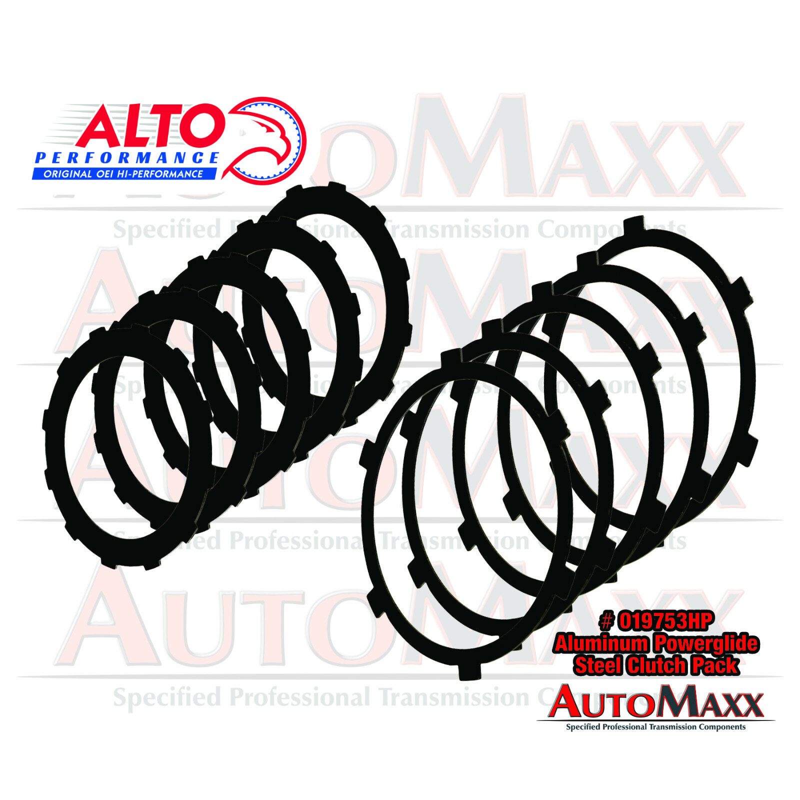 1962-73 Aluminum Powerglide Perfomance Kolene Steel Set Alto 019753HP