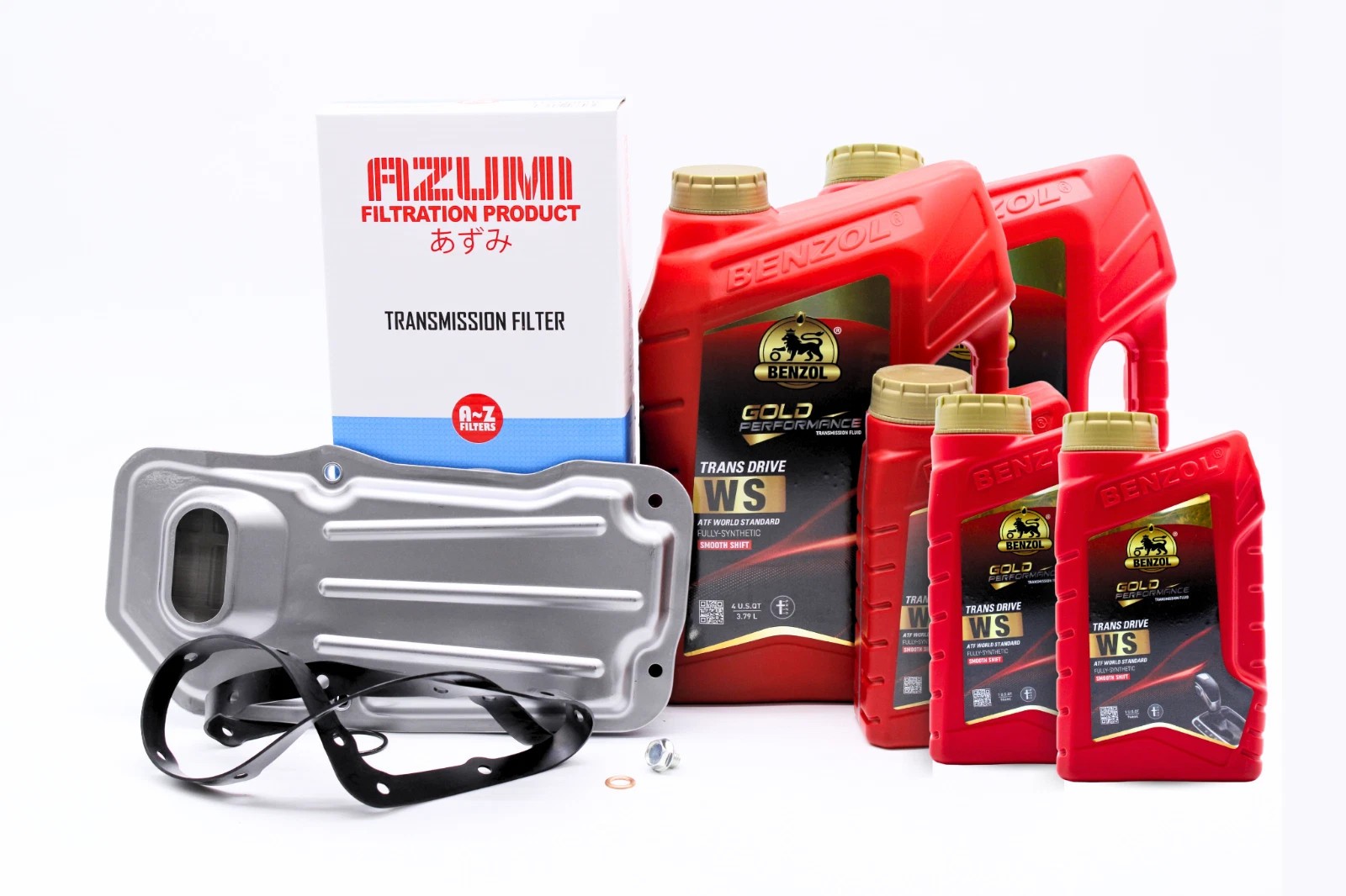 Full Flush Transmission Fluid Service Kit For Lexus RC350 AWD 2016-2019