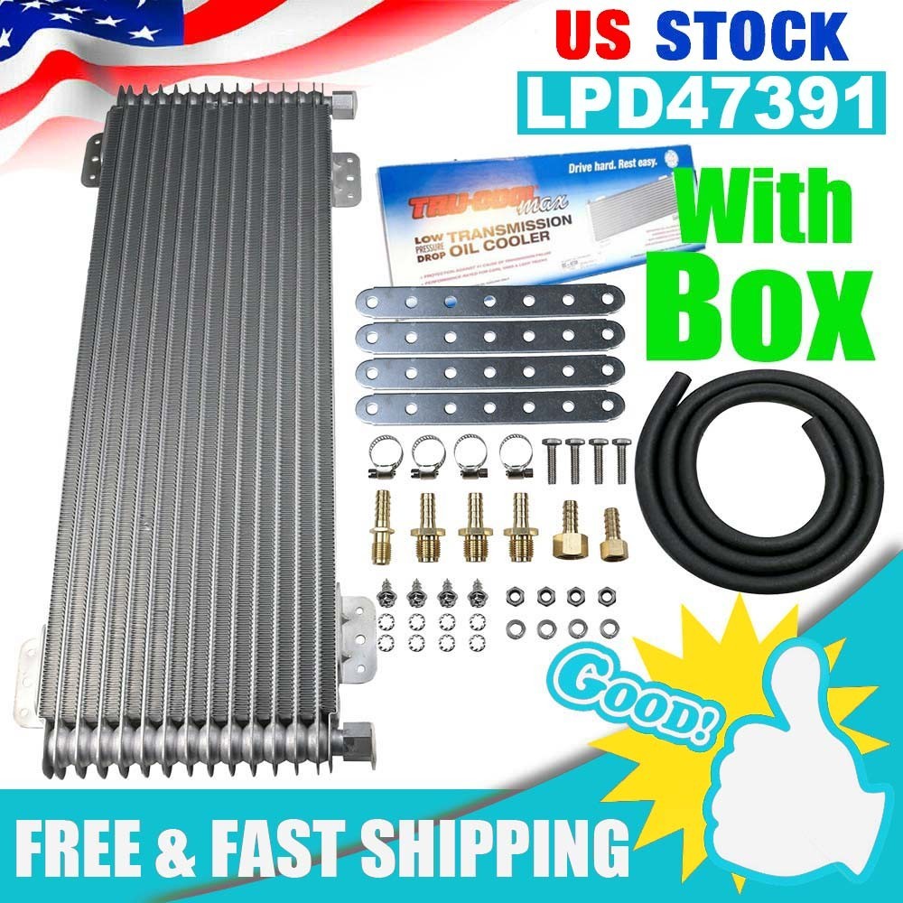 Tru√Cool Automatic Transmission Oil Cooler GVW Max 40K Transmission Cooler W/Box