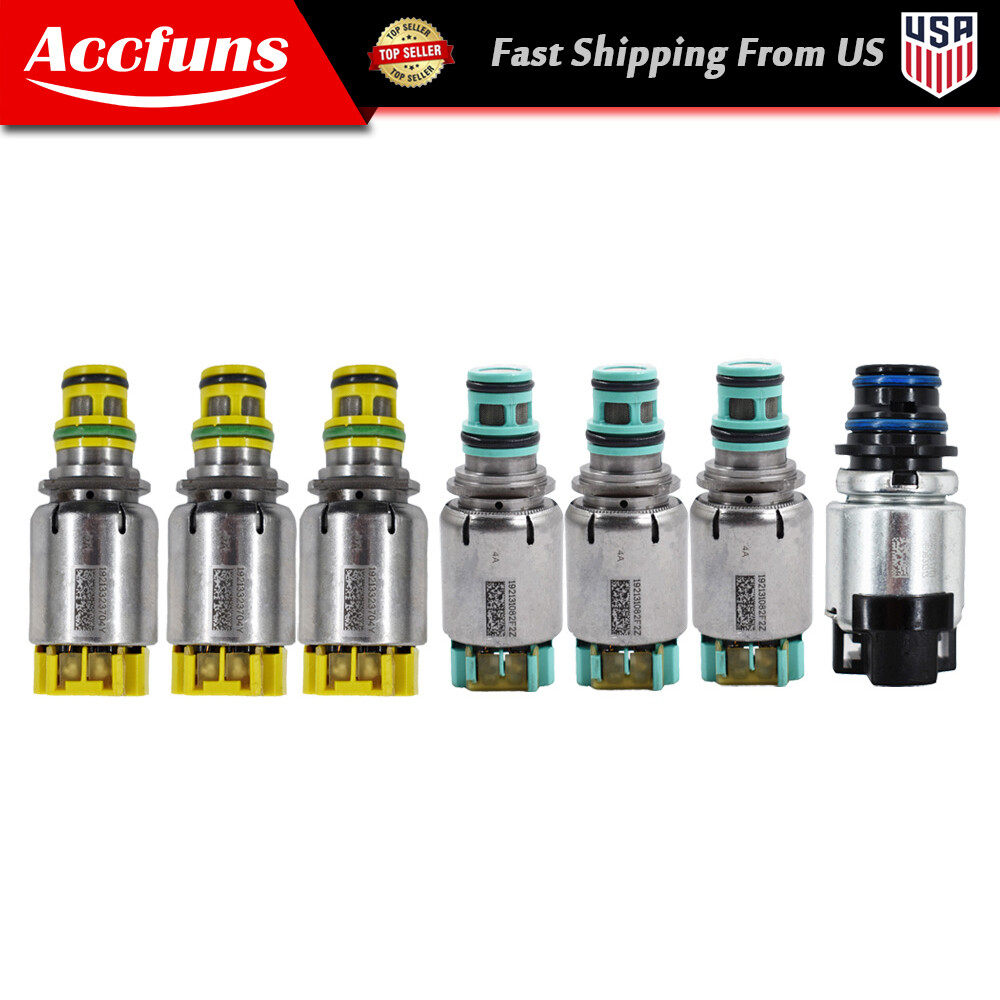 High quality 7PCS Transmission solenoid valve For 2010-2011 Chevrolet Equinox