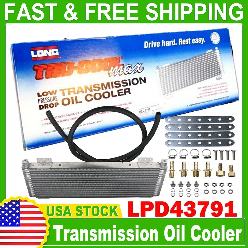 Tru✅Cool 40K Automatic Transmission Oil Cooler Heavy Duty GVW Max LPD47391 W/Box