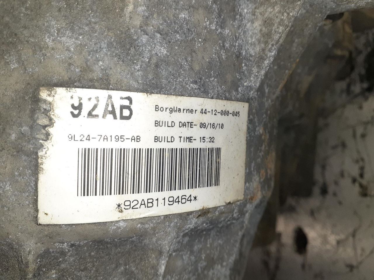 Transfer Case Excluding Sport Trac 4.0L Fits 07-10 EXPLORER 2042319