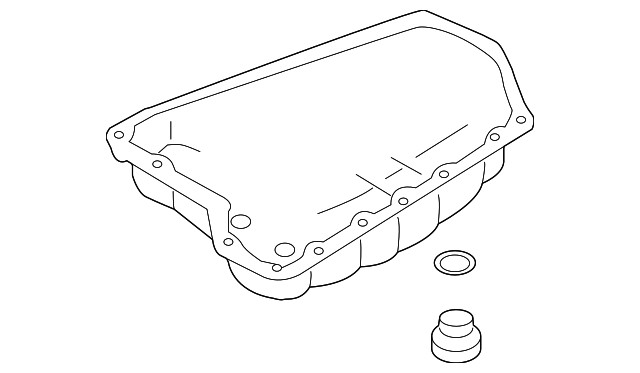 Genuine Nissan Transmission Oil Pan 31390-1XE0A