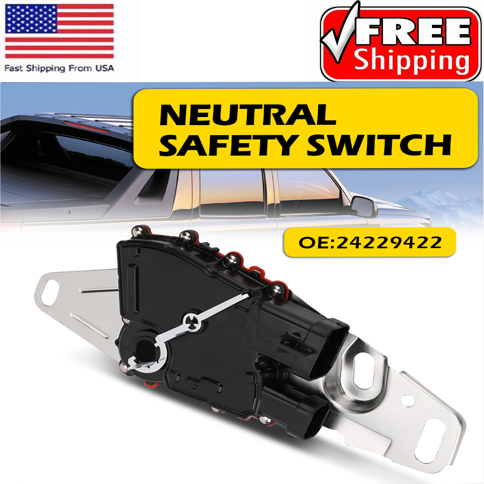 NEUTRAL SAFETY SWITCH MLPS FOR 1995 96 98 97 99-2003 GMC Chevy S10 PICKUP Truck