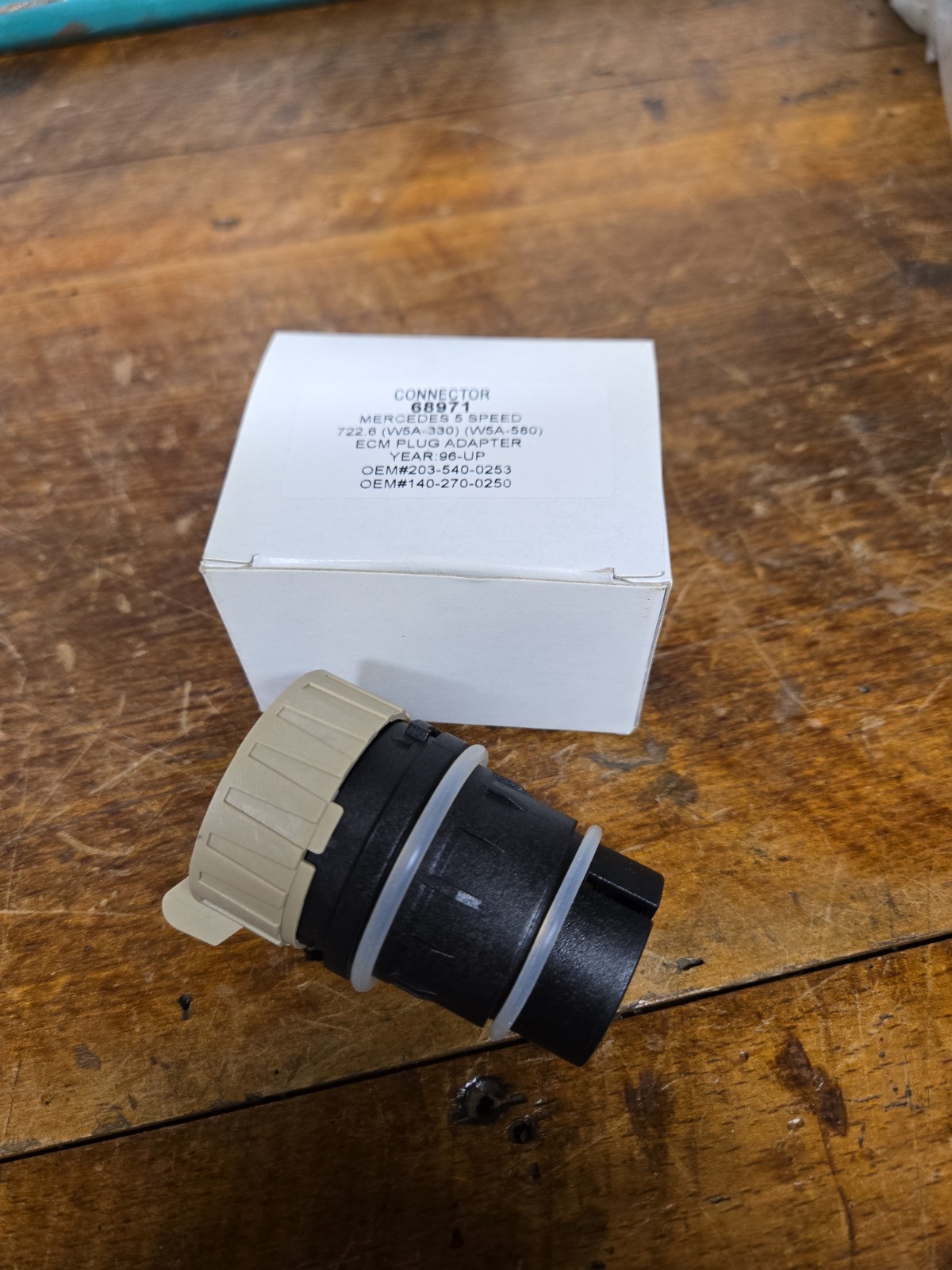 Mercedes 722.6 NAG-1 Transmission 13-Pin Connector Adapter Plug 722.6xx 20354002