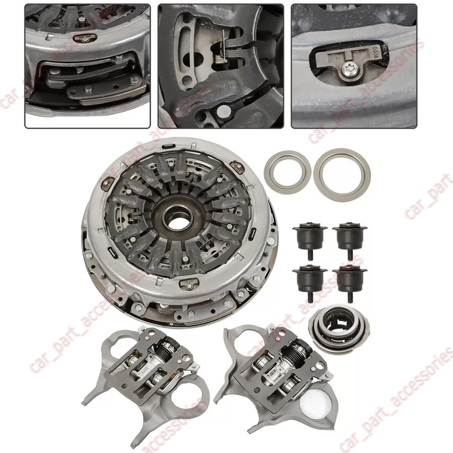 Transmission Dual Clutch Fork Kit Fits 2012-2019 Ford Focus Fiesta EcoSport NEW