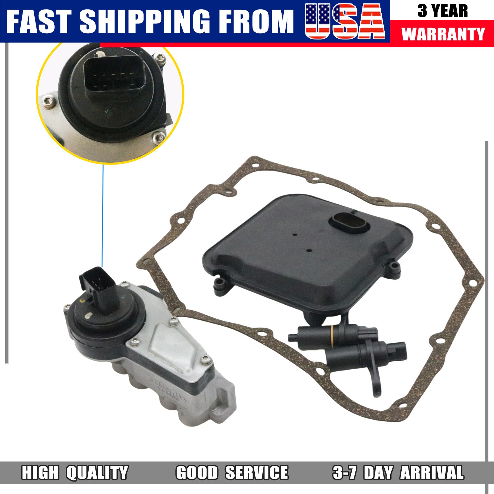 For 42RLE Chrysler Dodge Jeep Liberty Transmission Shift Solenoid Block Pack Kit