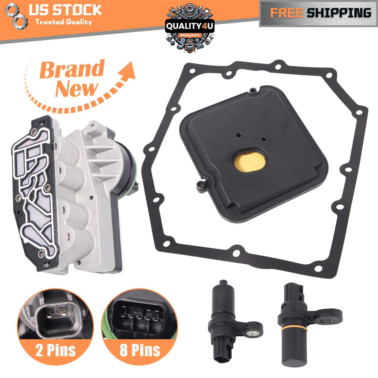 New Transmission Solenoid Service Kit 5143151AA For Dodge Dakota Jeep Liberty