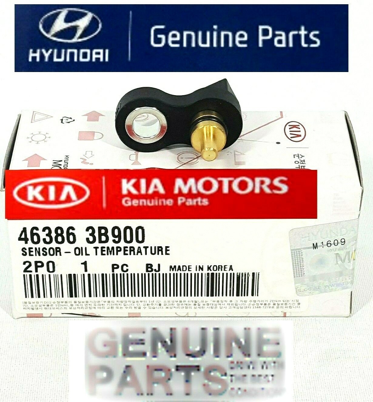 AUTO TRANS TRANSMISSION OIL FLUID TEMPERATURE SENSOR GENUINE HYUNDAI KIA OPTIMA