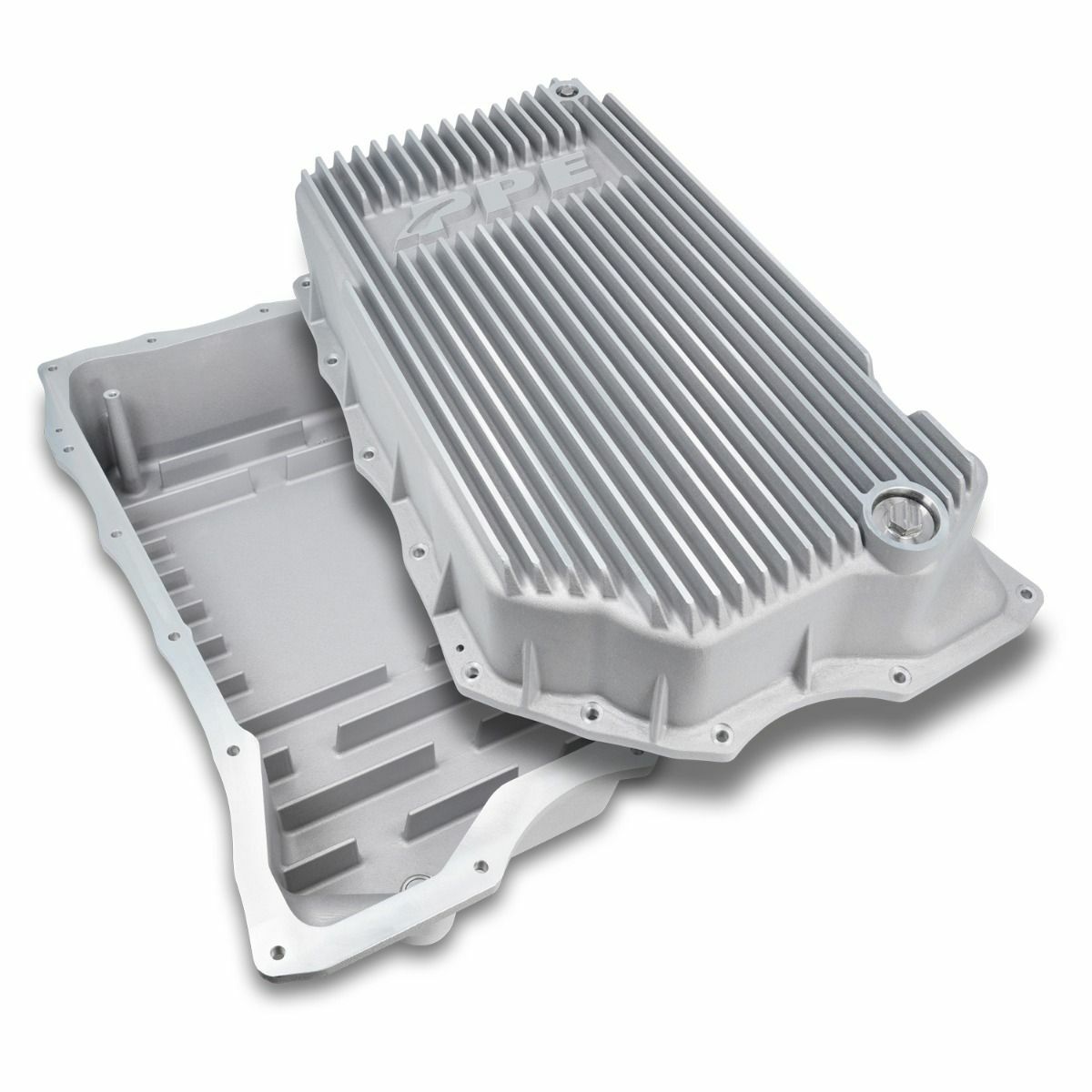 PPE Raw Deep Transmission Pan For 2020+ Chevy/GMC 6.6L Duramax L5P 10L1000