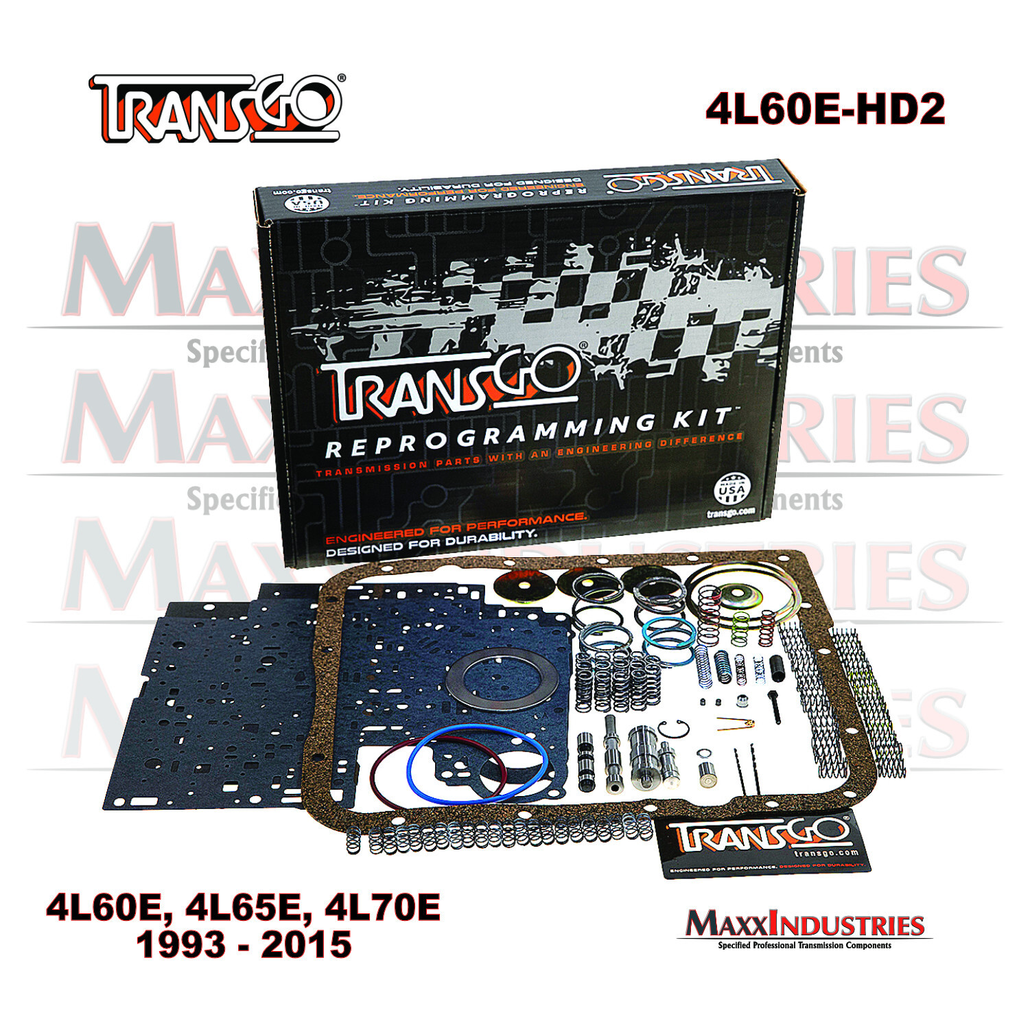TransGo Shift Kit GM 4L60E Includes .500″ Boost Valve (4L60E-HD2) 1993-up