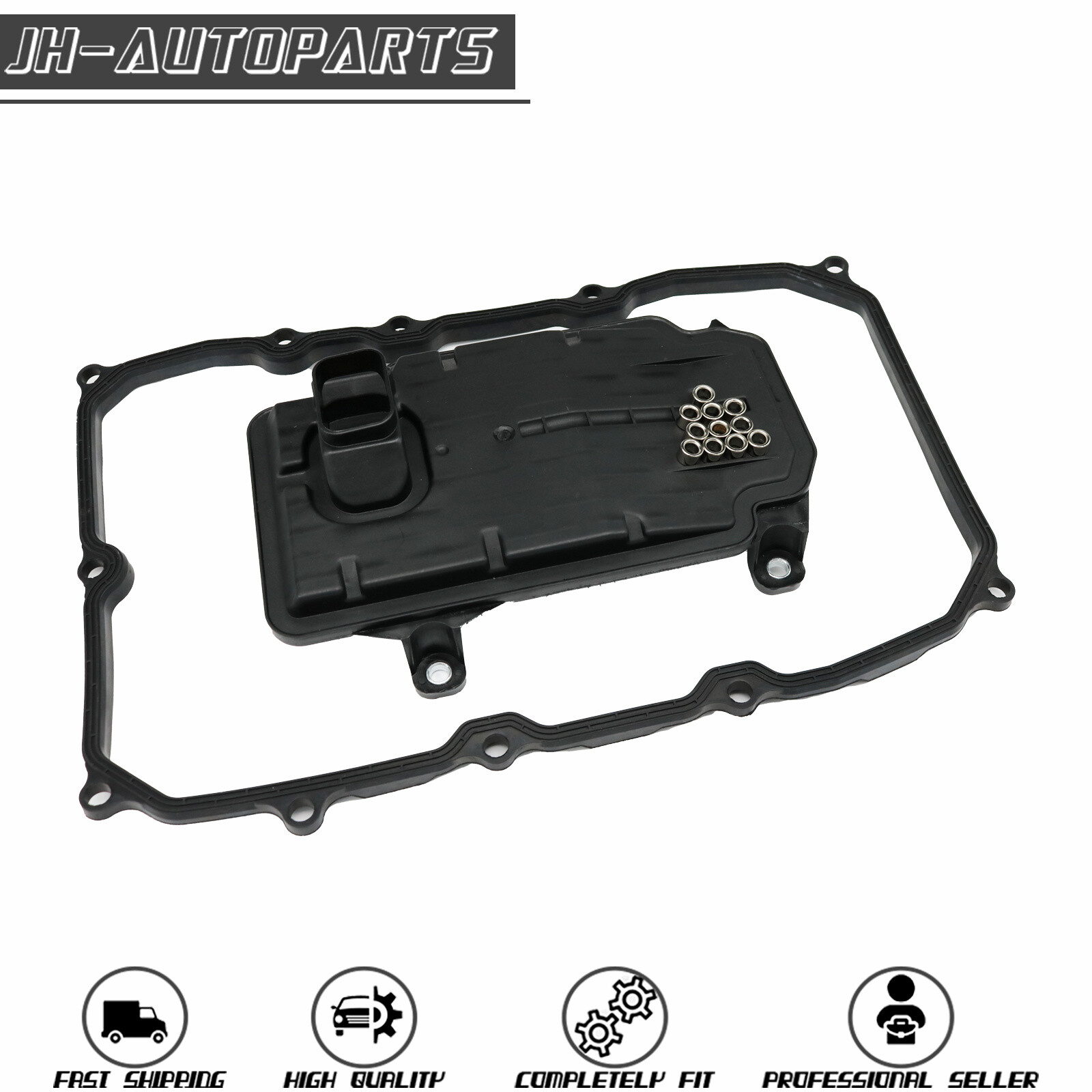 For Audi Volkswagen Porsche Transmission Filter Kit with Oil Pan Gasket