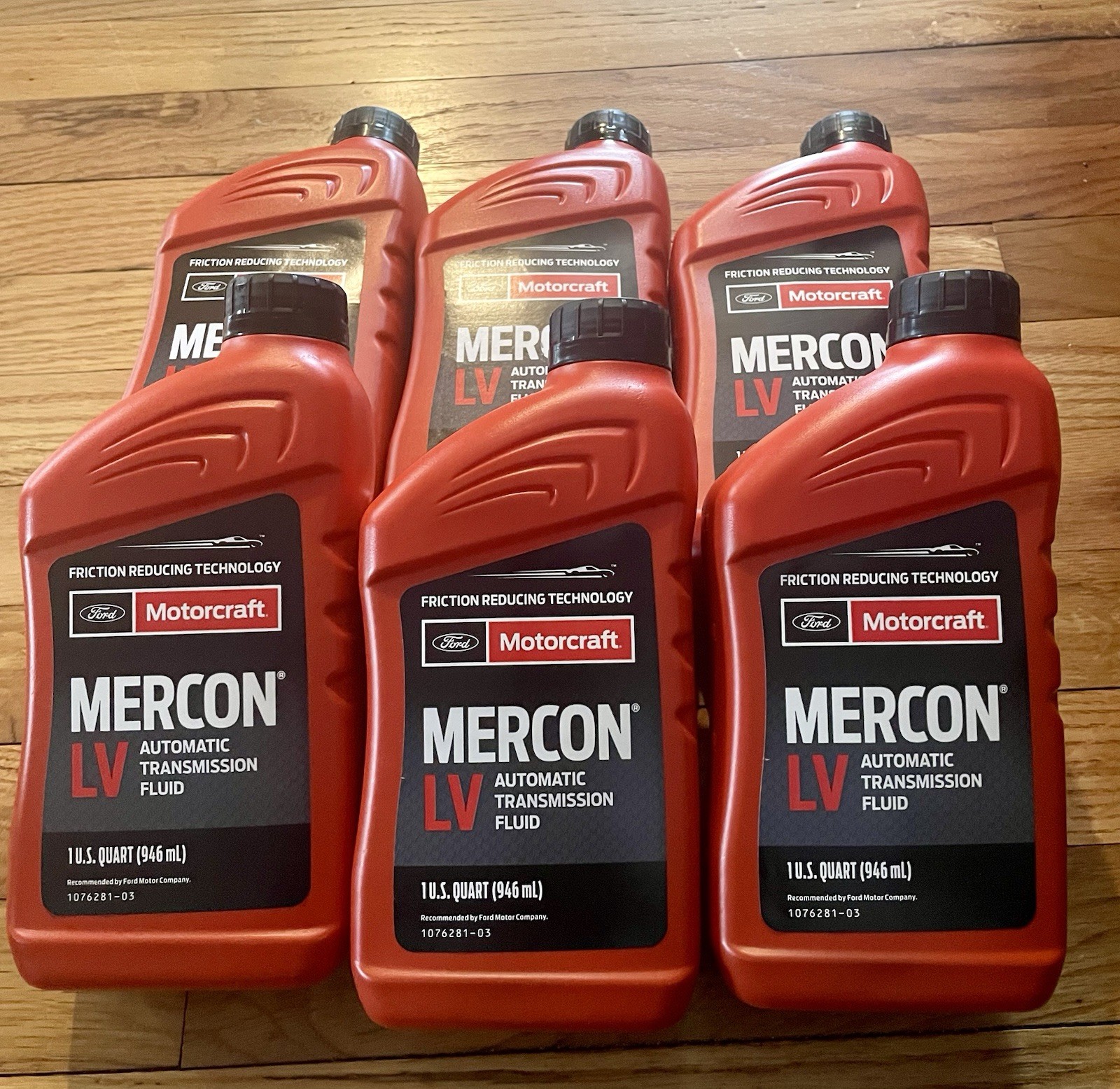 Motorcraft XT10QLVC Mercon LV Automatic Transmission Fluid 6 Quarts