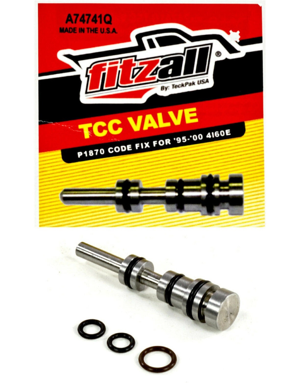 4L60E Transmission TCC Valve Repair 1996-1999 P1870 Code Fix A74741Q