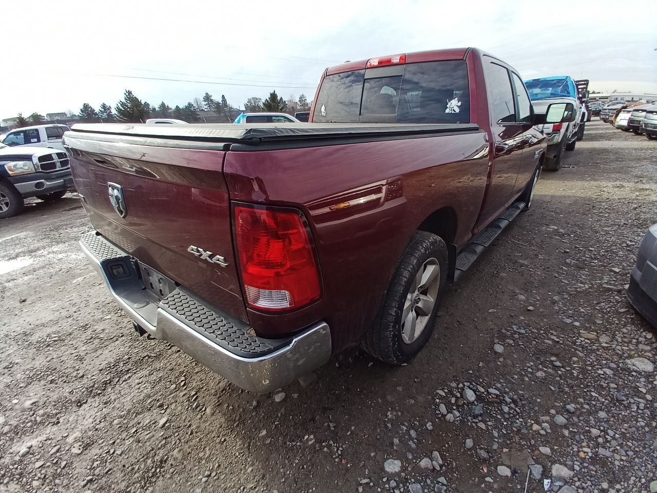 4WD Automatic Transmission from 2016 Dodge Ram 1500 3.0L 12787667