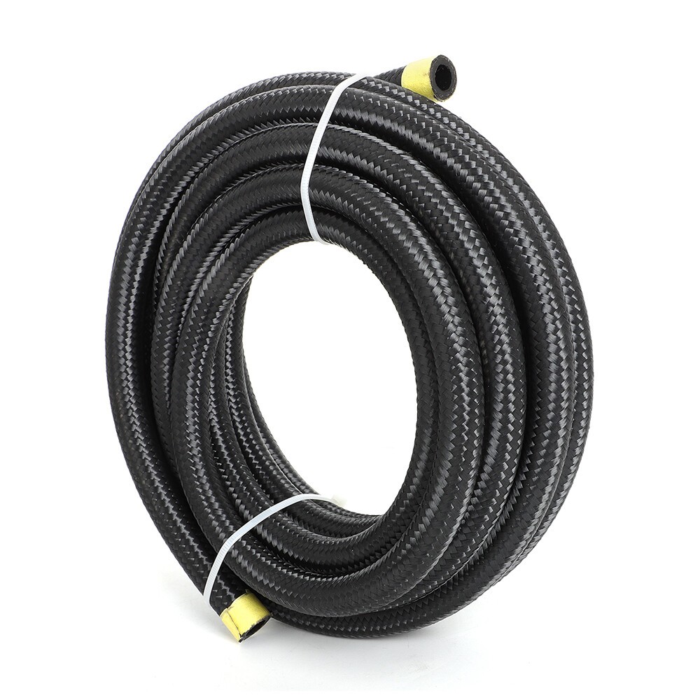 For GM 4L80E 6AN Automatic Transmission Cooler Line Kit Nylon Steel Braided Line