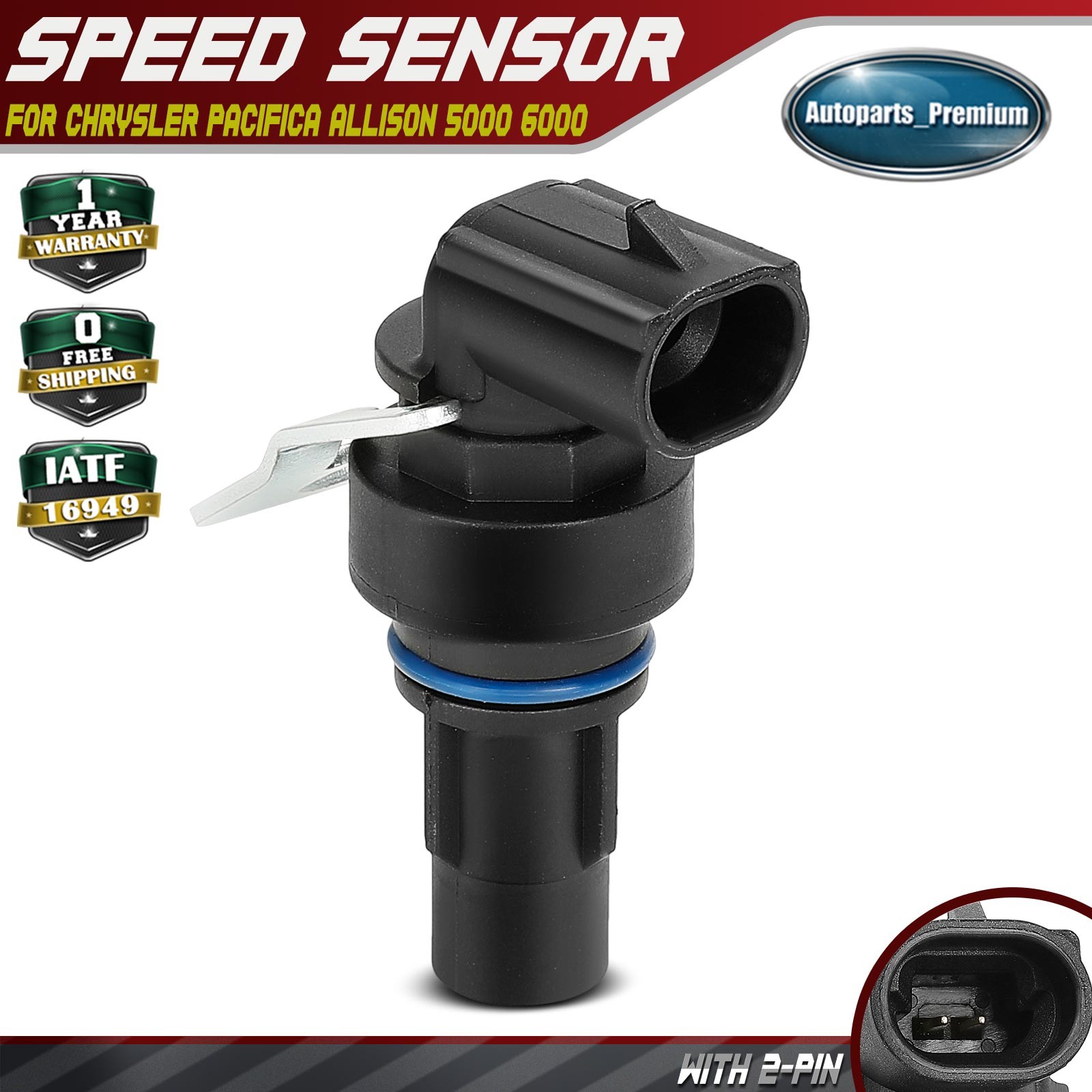 New Speed Sensor for Chrysler Pacifica 2007-2008 Allison 5000 6000 B500 4000RDS
