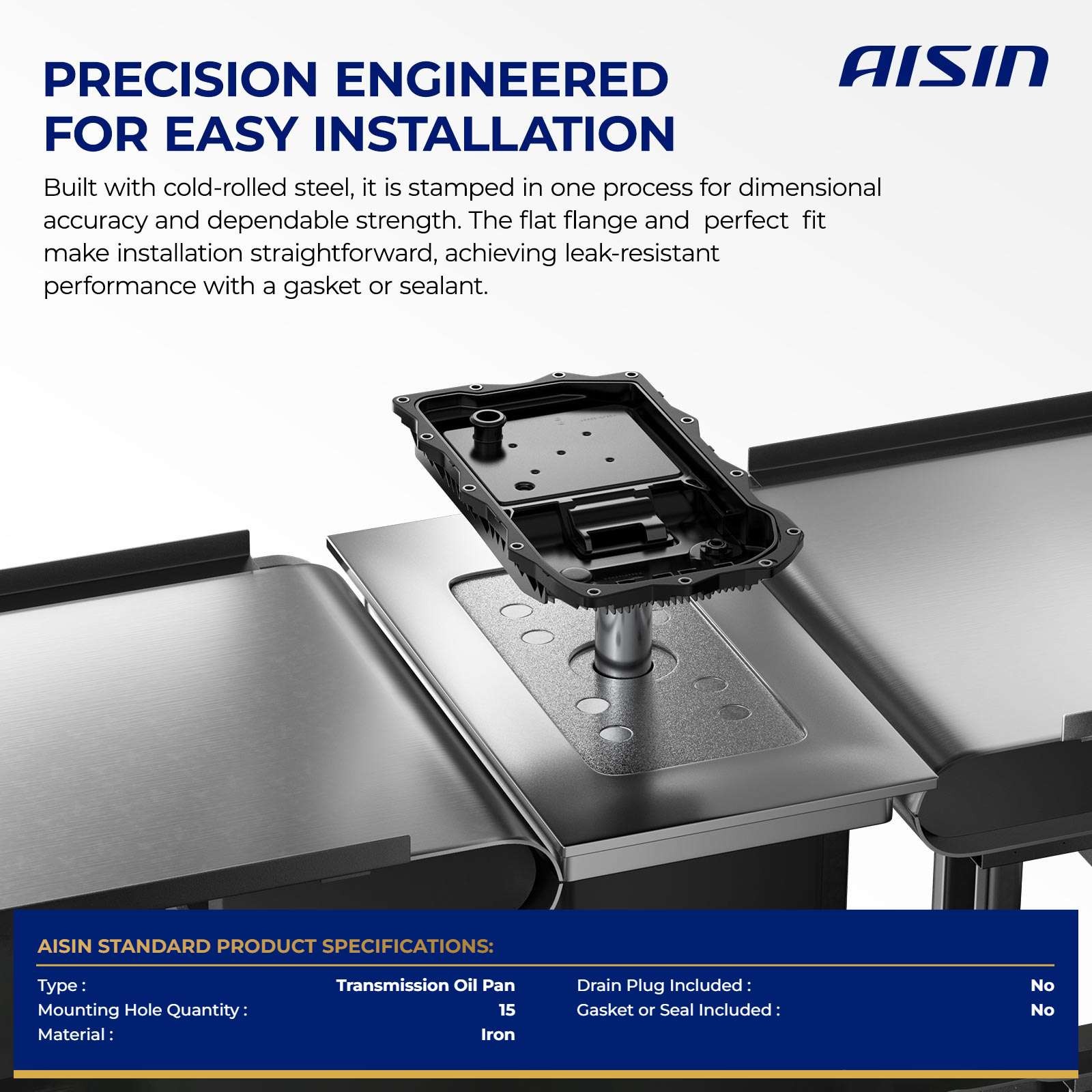 AISIN Auto Transmission Oil Pan for Ford Escape Fusion Mercury Milan 2009-2012