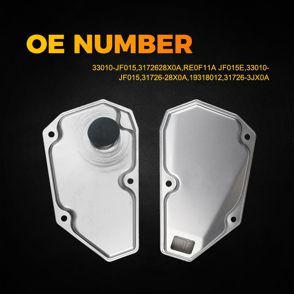 2SET Transmission Filter Oil Pan Gasket For Nissan Sentra 2016-2019 33010-JF015