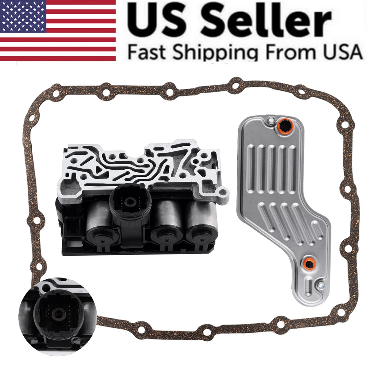 5R55W 5R55S TRANSMISSION SHIFT SOLENOID PACK 02UP For Ford Explorer 4.0L 4.6L US