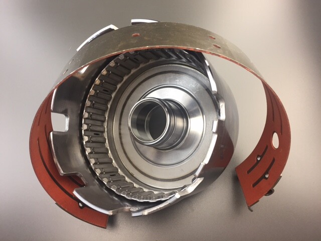 700R4 New Steel Reverse Input Drum & New Heavy Duty Band 87-Up OEM