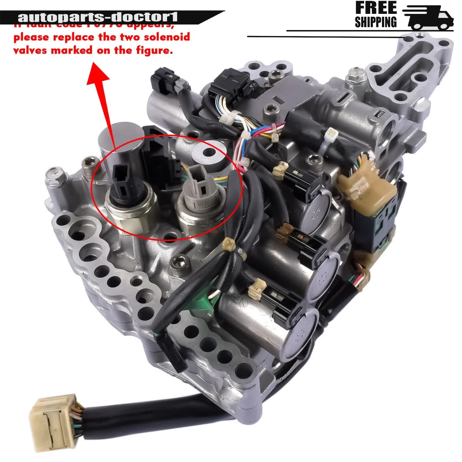 JF017E Valve Body CVT Transmission Fit For 2012/2013/2014 Infinity QX60 CVT FWD