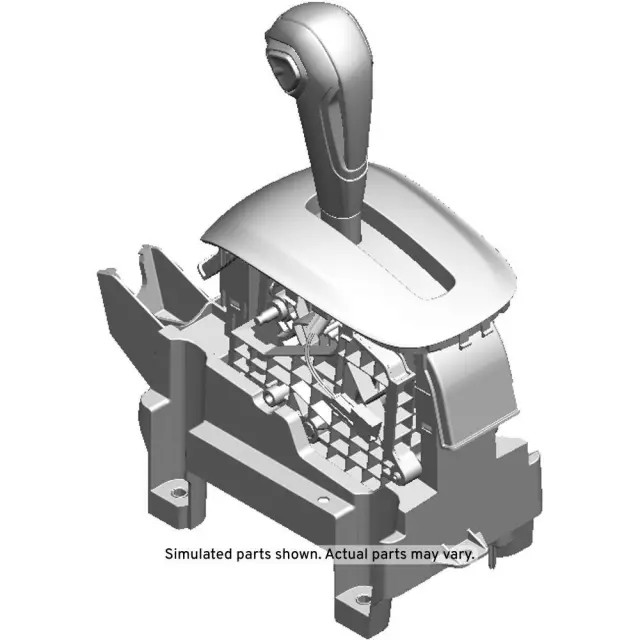 Genuine GM Liquid Platinum Automatic Transmission Shift Lever Assembly 42346220