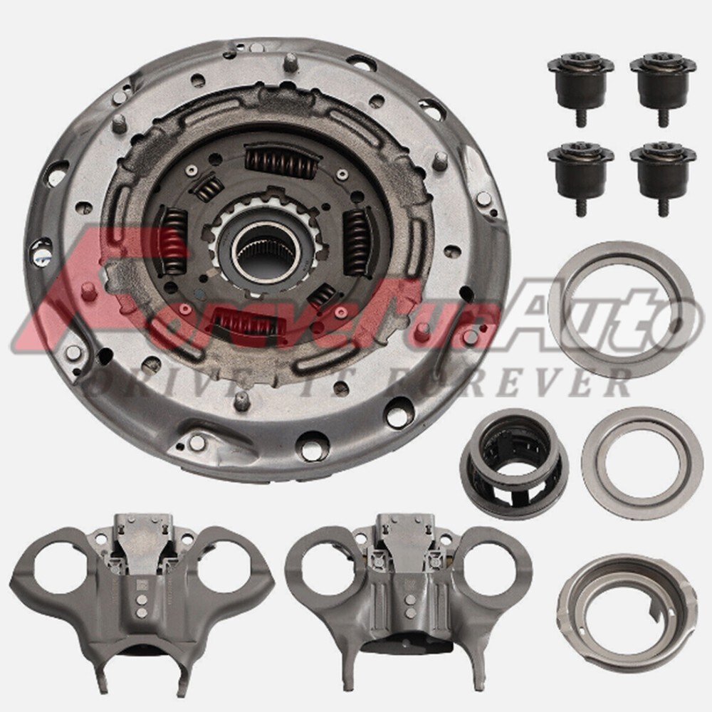 Transmission Dual Clutch Fork Kit For 2012-2019 Ford Focus Fiesta 6DCT250 DPS6