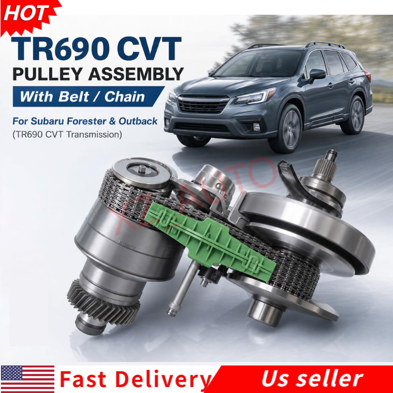 CVT Transmission Pulley Set W/ Belt/ Chain TR690 For SUBARU Forester Outback US