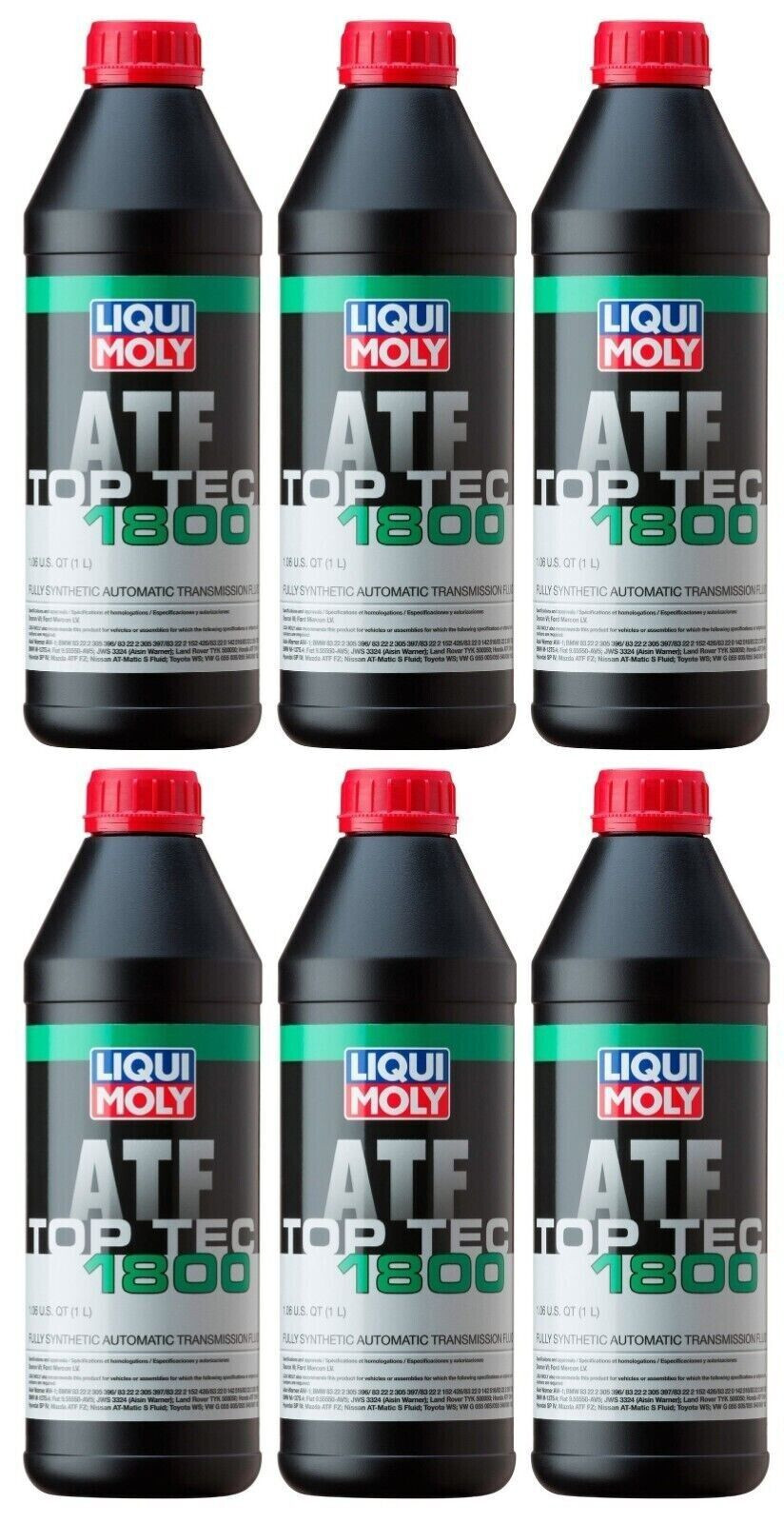 BMW Automatic Transmission Fluid ATF (6 Liters) LIQUI MOLY MADE IN GERMANY